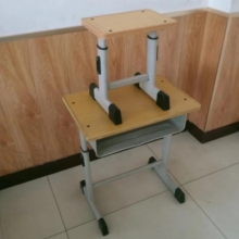 單人升降課桌凳